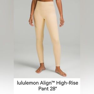 Lululemon align pants